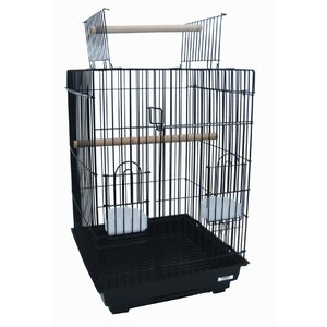 Open Top Small Parrot  Bird Cage