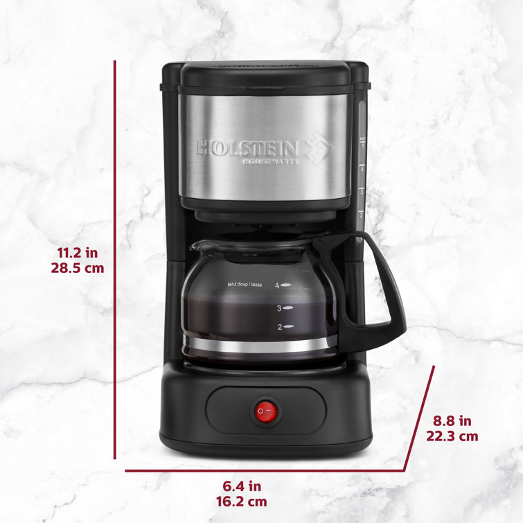 Holstein Housewares 5 Cup Coffee Maker \u0026 Reviews | Wayfair