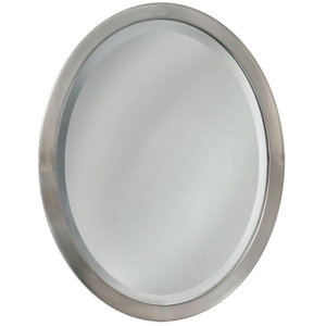 Arabella Oval Flat Edge Bathroom/Vanity Wall Mirror