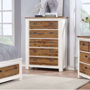 Go to store & view more images Millwood Pines Favela 5 Drawer Chest
