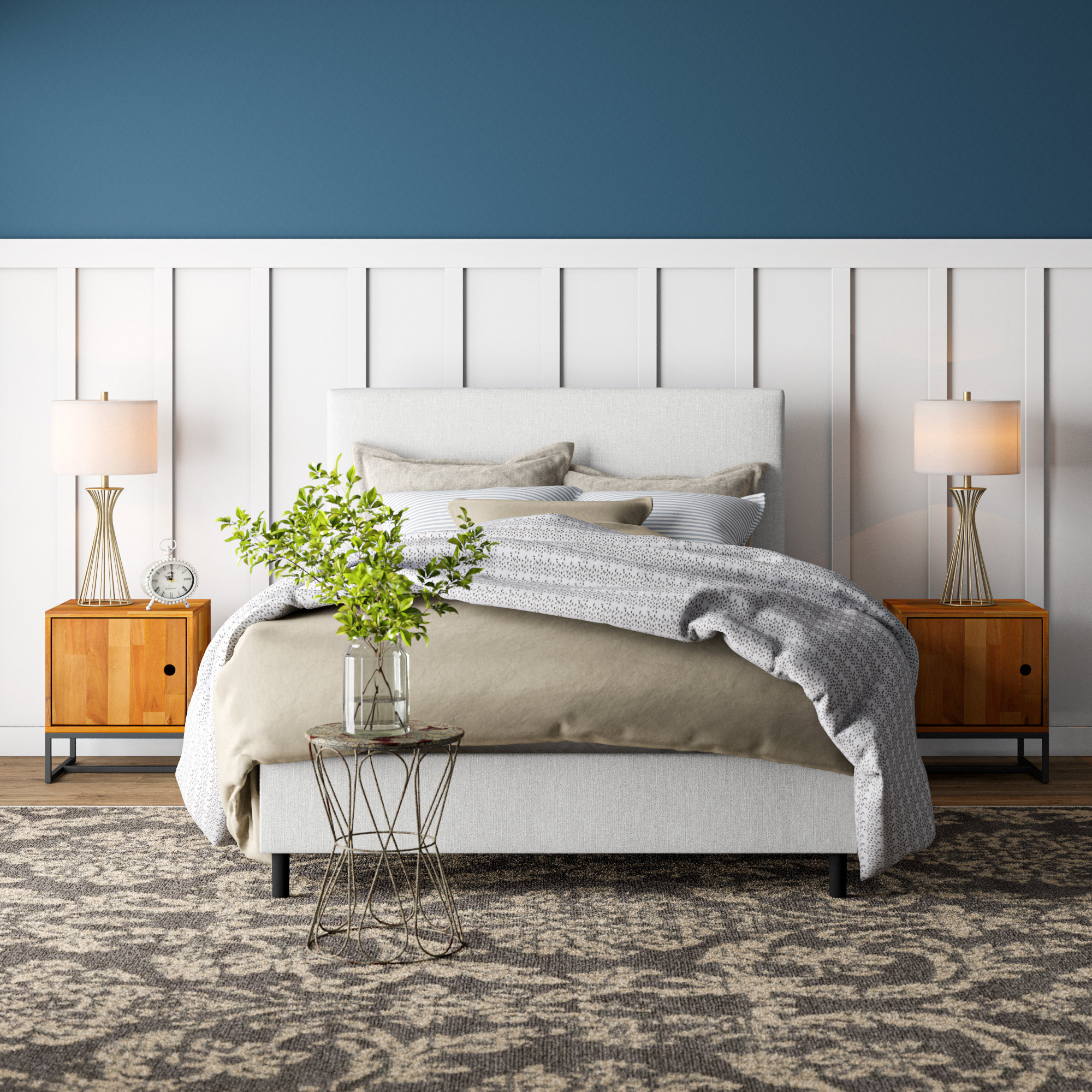 Bronwood Upholstered Platform Bed Reviews Joss Main