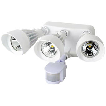 Williston Forge Cosner 120 Watt Outdoor Security Flood Light With Motion Sensor Reviews Wayfair