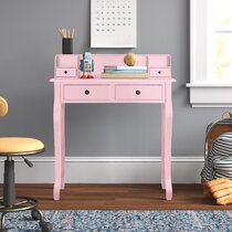 pink small desk