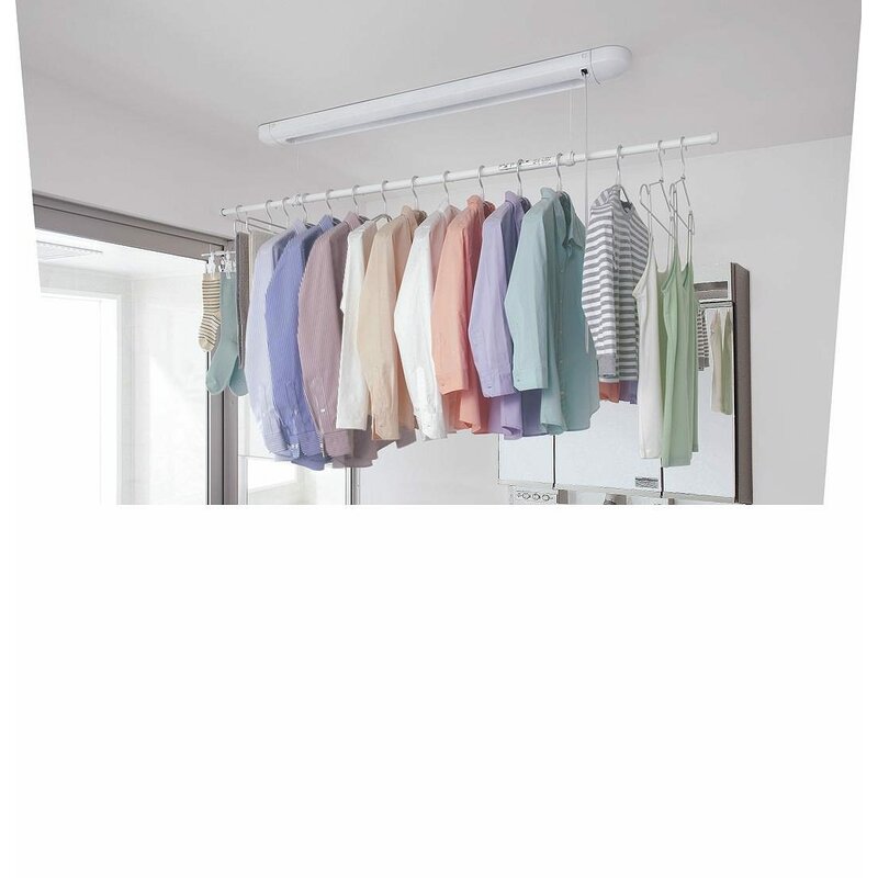 Richelieu Clothes Drying System Ceiling Mount Rod Wayfair