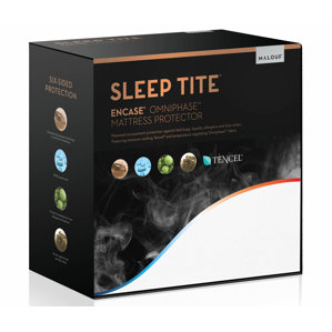 Encase Omniphase Tencel Hypoallergenic Waterproof Mattress Protector by Malouf