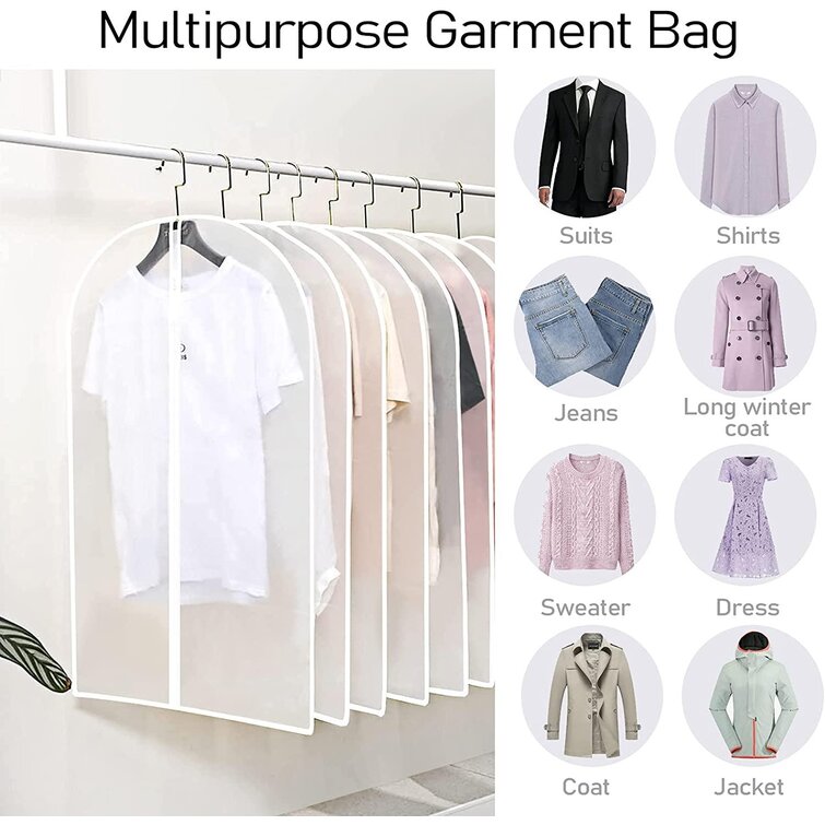 plastic bolsas for hanging clothes