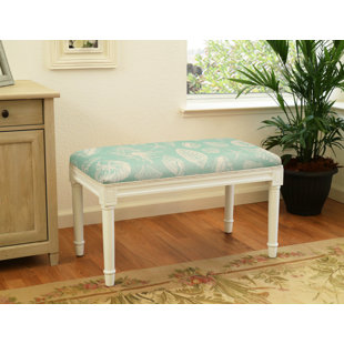 Go to store & view more images Highland Dunes Dedrik Seashells Wood Bench