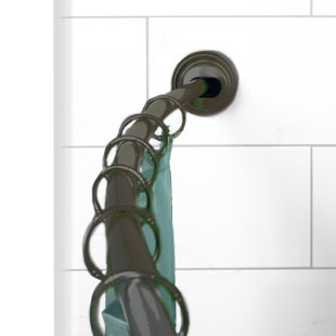 No Rust Shower Rod Wayfair Quickview