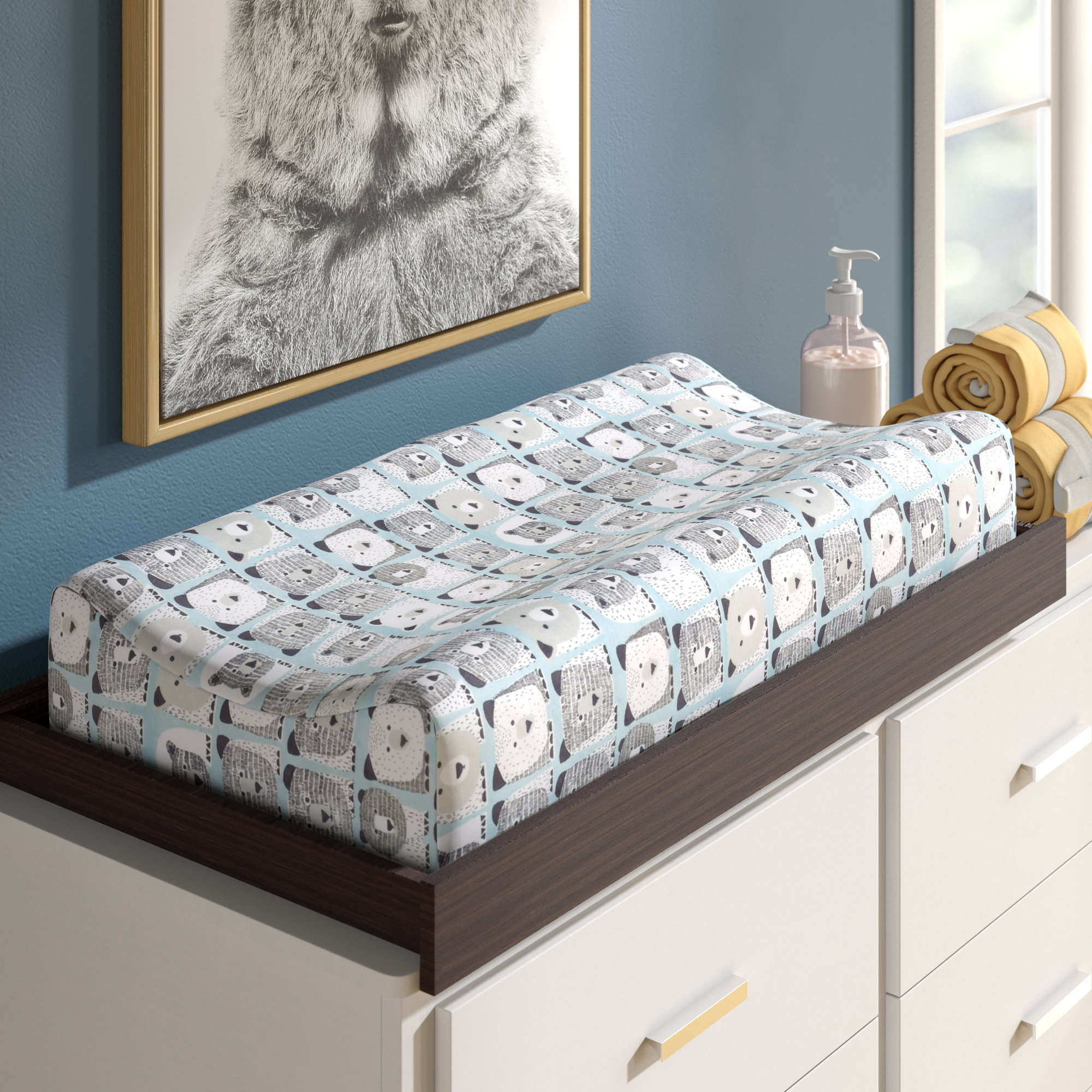 changing pad frame