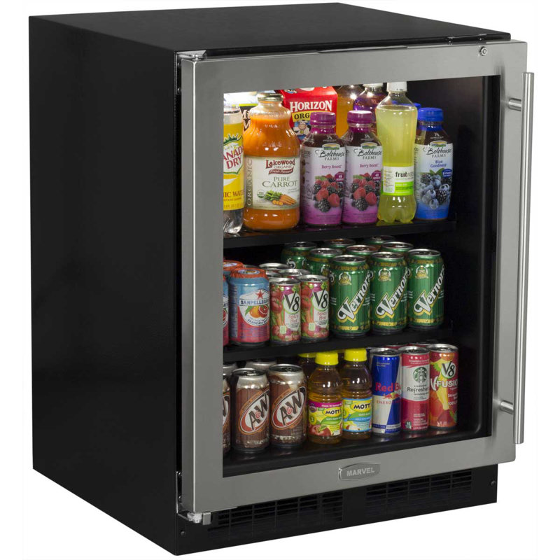 Marvel Low Profile 95 Can 24 Undercounter Beverage Refrigerator Wayfair