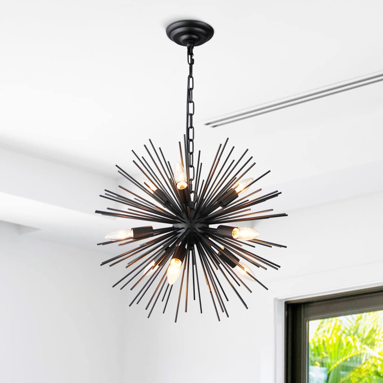 Corrigan Studio® Sputnik Pendant Light 9-light Satellite Chandelier ...