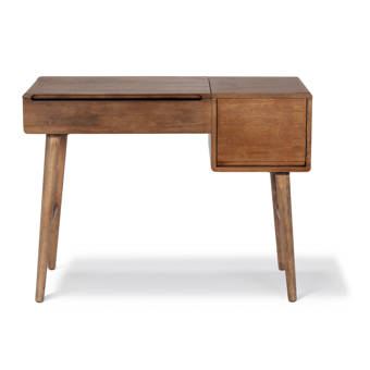 Estevao Oliver Solid Wood Vanity With Mirror Reviews Allmodern