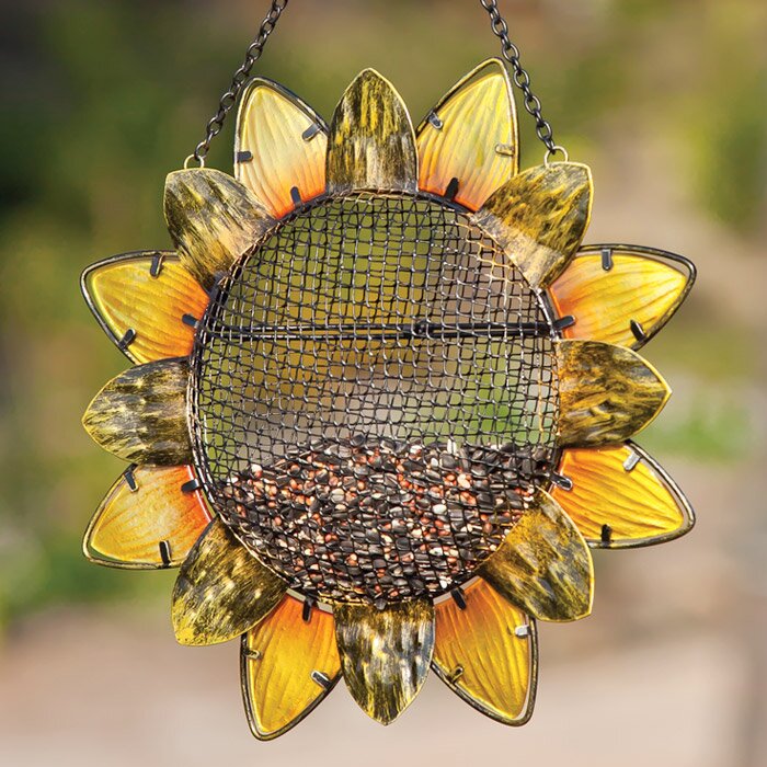 Sunflower Decorative Bird Feeder