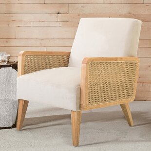 white rattan bedroom chair