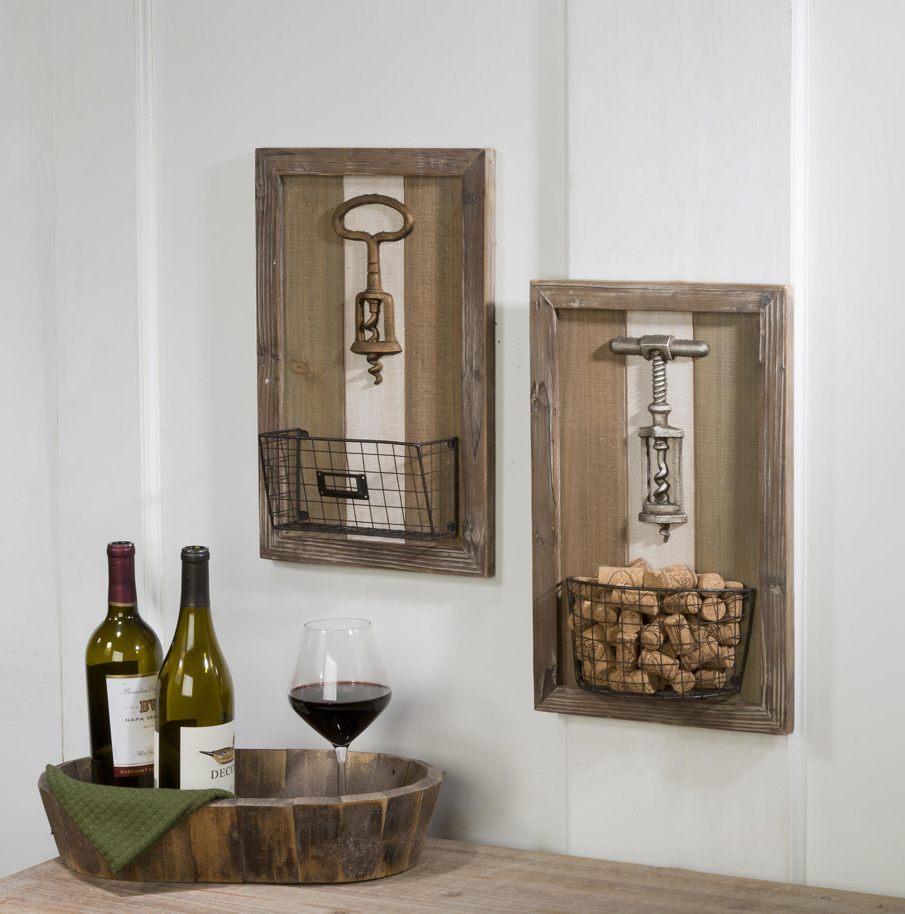 Gracie Oaks 2 Piece Corkscrew Wall Décor Set & Reviews Wayfair