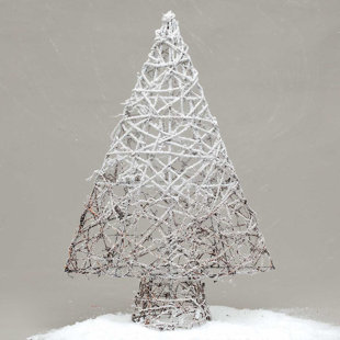 Snowy Ombre Twig Tabletop Tree Snowy Ombre Twig Tabletop Tree