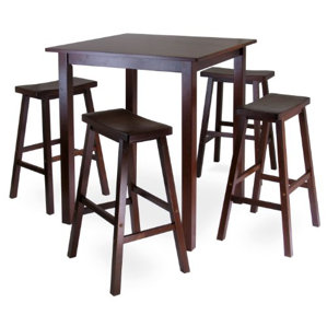 Parkland 5 Piece Pub Table Set by Luxury Home