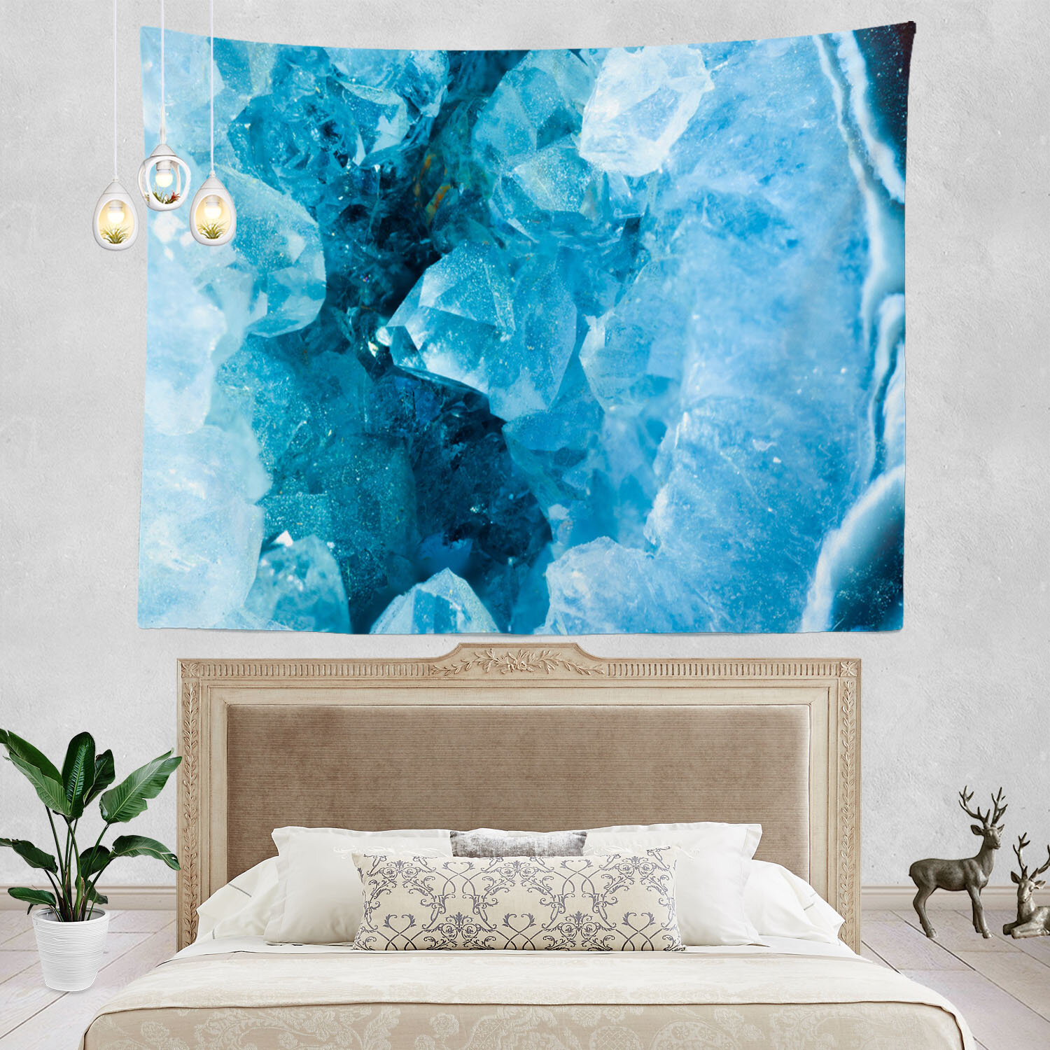 Lightning Storm Wall Hanging Tapestry Psychedelic Bedroom Home Decoration