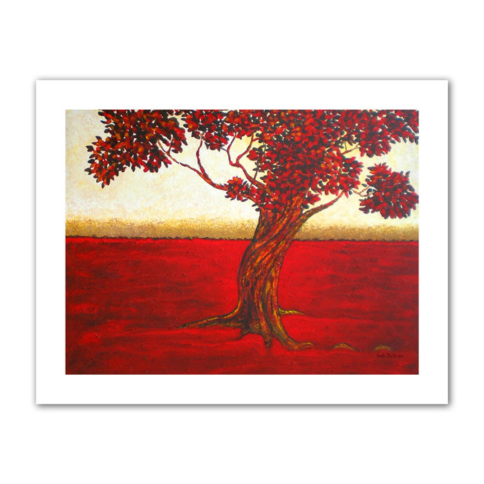 World Menagerie Ethereal Tree Ii Print Of Painting On Rolled