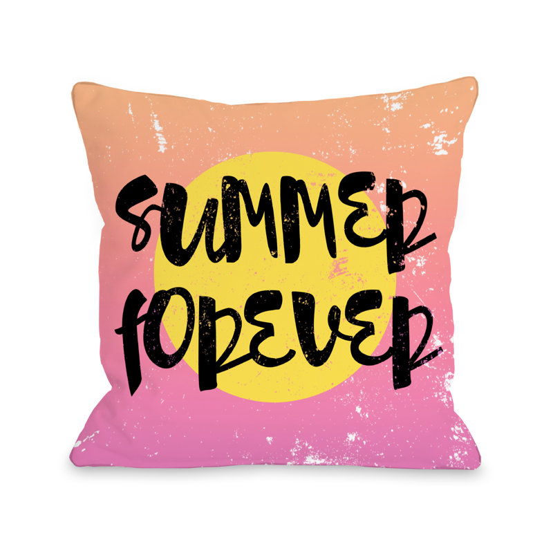 One Bella Casa Summer Forever Throw Pillow Wayfair