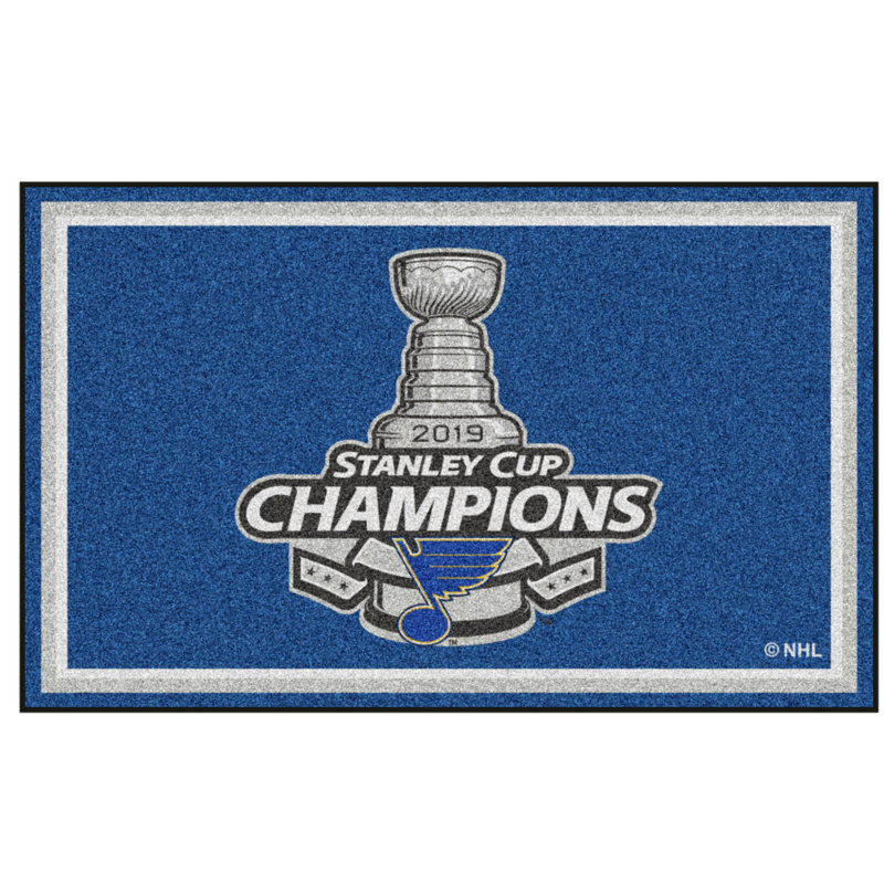 Fanmats Boston Bruins 2019 Stanley Cup Champions Plush Area Rug Fanmats Boston Bruins 2019 Stanley Cup