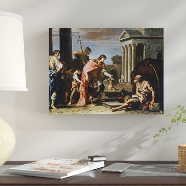 East Urban Home Alexander And Diogenes Graphic Art Print On