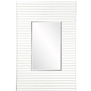 Modern Contemporary White Framed Mirror Allmodern Quickview
