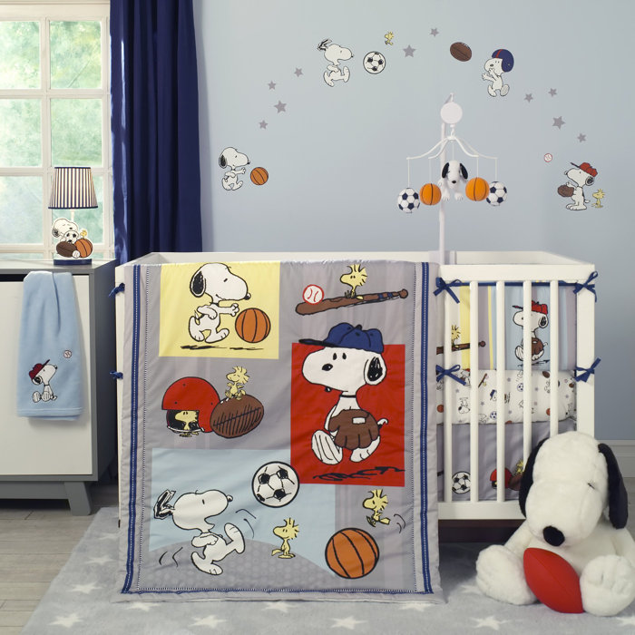 Under Construction Animal 3 Piece Comforter Set Crib Baby Bed