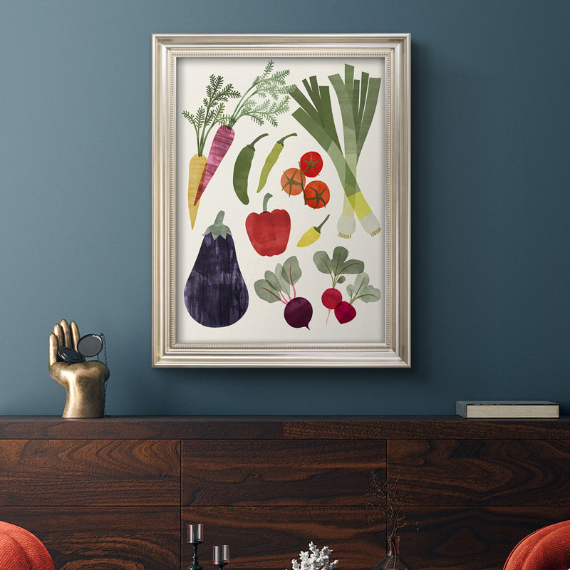 Garden Offering I - Picture Frame Print on Canvas