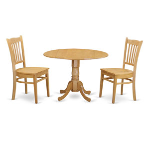 Gloucester 3 Piece Dining Set by Charlton Home