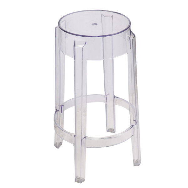 Wrought Studio Poitra Transpa 30 Bar Stool Wayfair