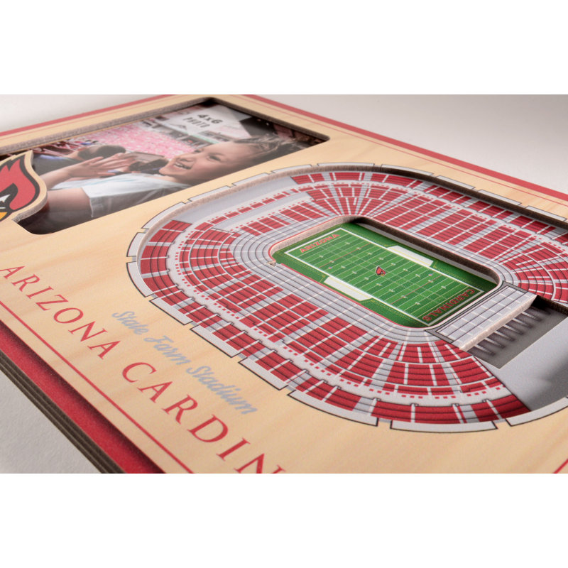 YouTheFan NFL 12 x 8 3D StadiumView Frame Picture Frame and 3D Artwork Combo