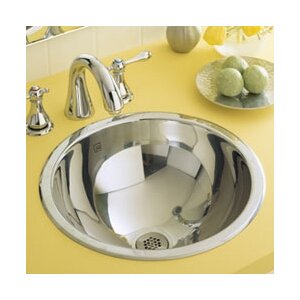 Teanna Simply Stainless Circular Undermount Bathroom Sink