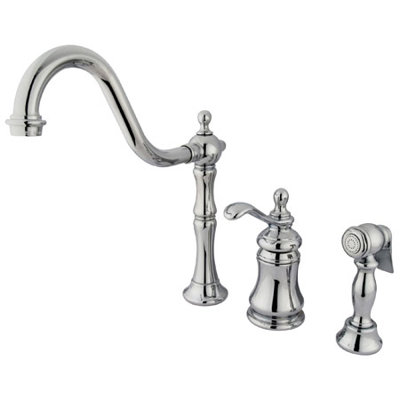 Templetion Single Handle Kitchen Faucet Elements Of Design Finish