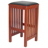 Lokki Solid Wood Bar Stool by Red Barrel Studio®