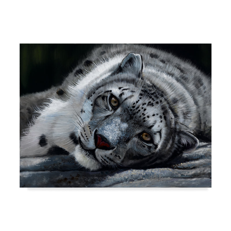 World Menagerie Taking It Easy Acrylic Painting Print On Wrapped
