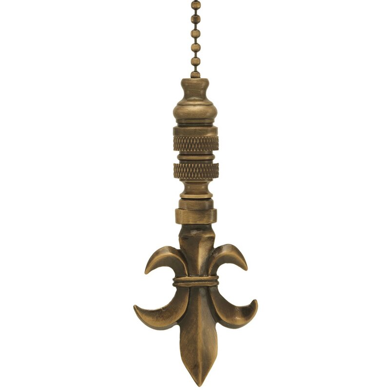 Home Concept Fleur De Lis Ceiling Fan Pull Chain Wayfair