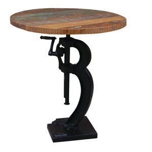 Adjustable Height Pub Table by Yosemit..