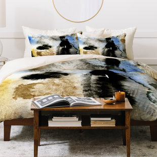 Go to store & view more images East Urban Home Cayena Blanca Rocks Duvet Set
