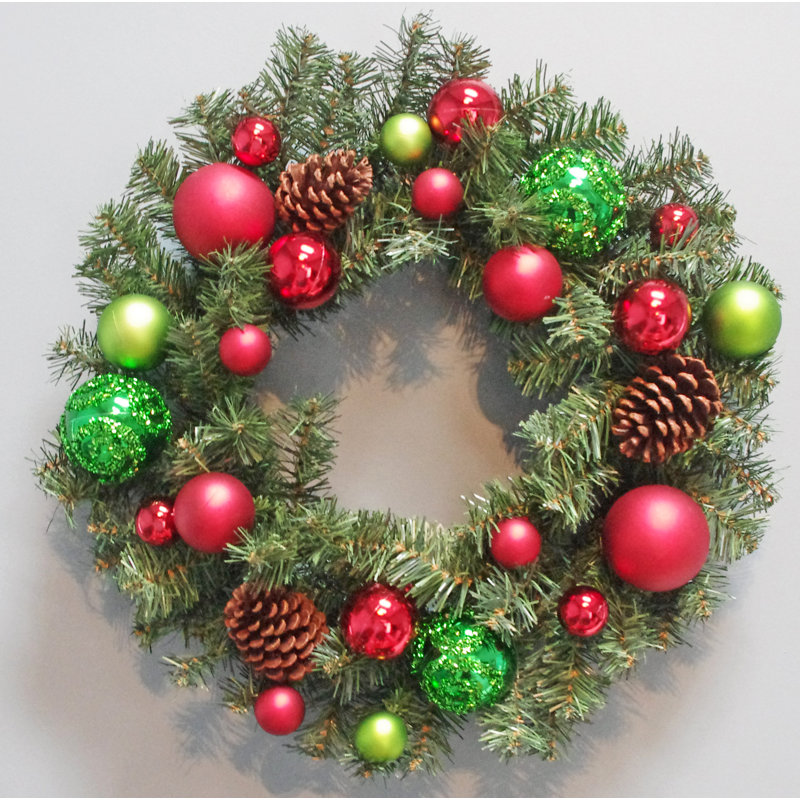 The Holiday Aisle Christmas Decorated Ornaments Pinecone 24