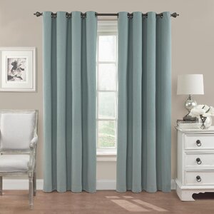 Ghent Solid Max Blackout Single Curtain Panel