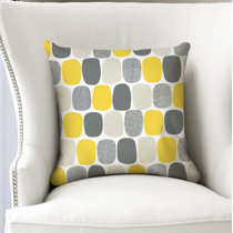 wayfair yellow throw pillows