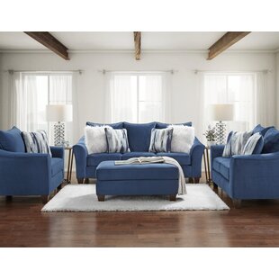 Hurtsboro 3 Piece Standard Living Room Set by Red Barrel Studio