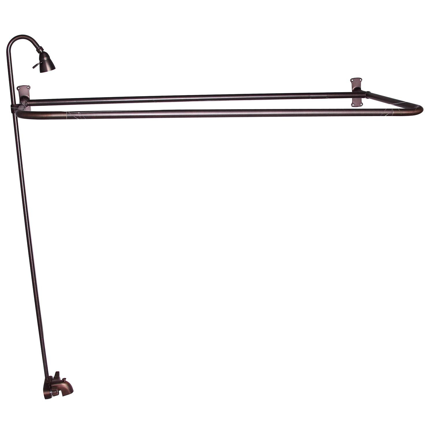 Barclay Double Handle Wall Mounted Clawfoot Tub Faucet Wayfair