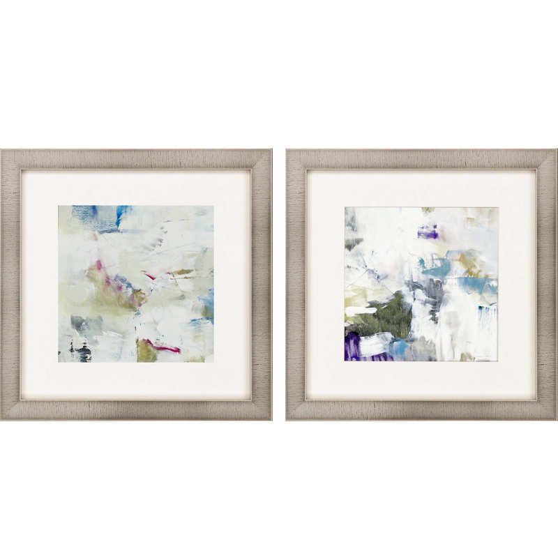Ebern Designs Off The Wall Ii 2 Piece Picture Frame Painting