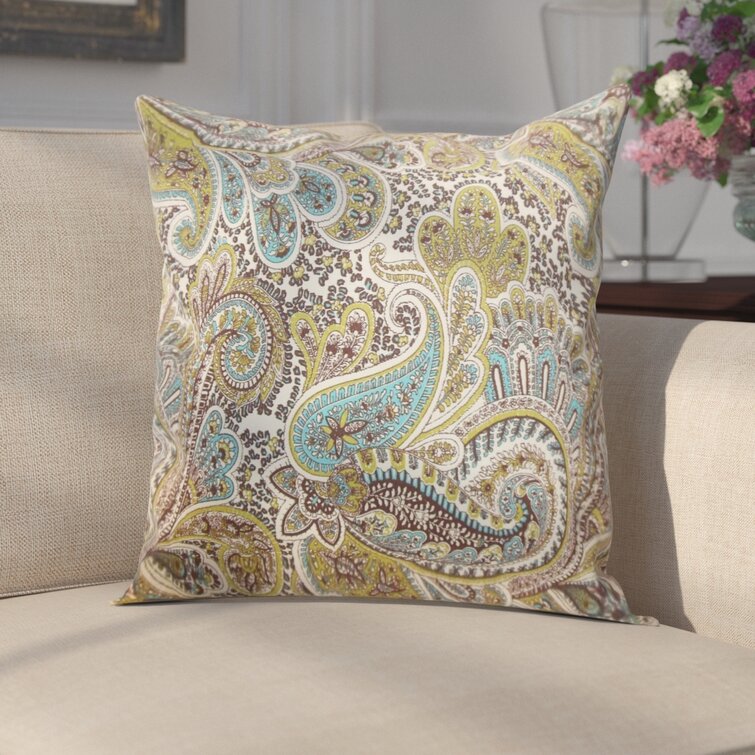 The Pillow Collection Kirrily Damask Throw Pillow Cover 