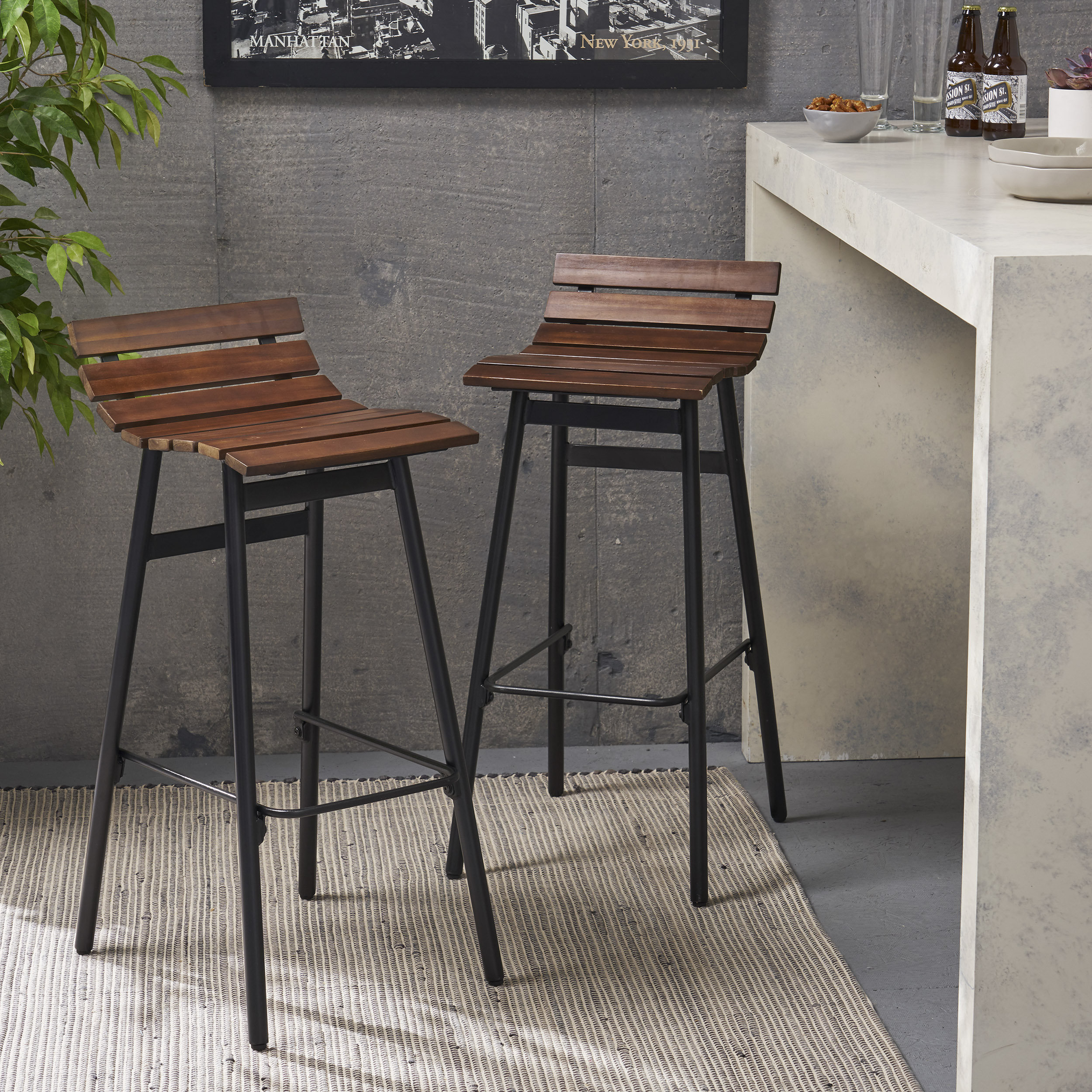 Brayden Studio Algoma Wooden 30 Bar Stool Reviews Wayfair Brayden Studio Algoma Wooden 30 Bar