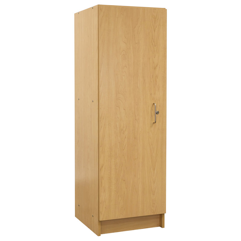Totmate Single Door Tall 4 Compartment Classroom Cabinet With Door