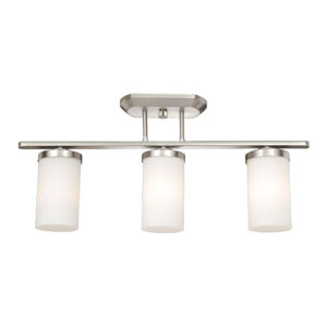 Oxford  Kitchen Island Light in Brushed Nickel