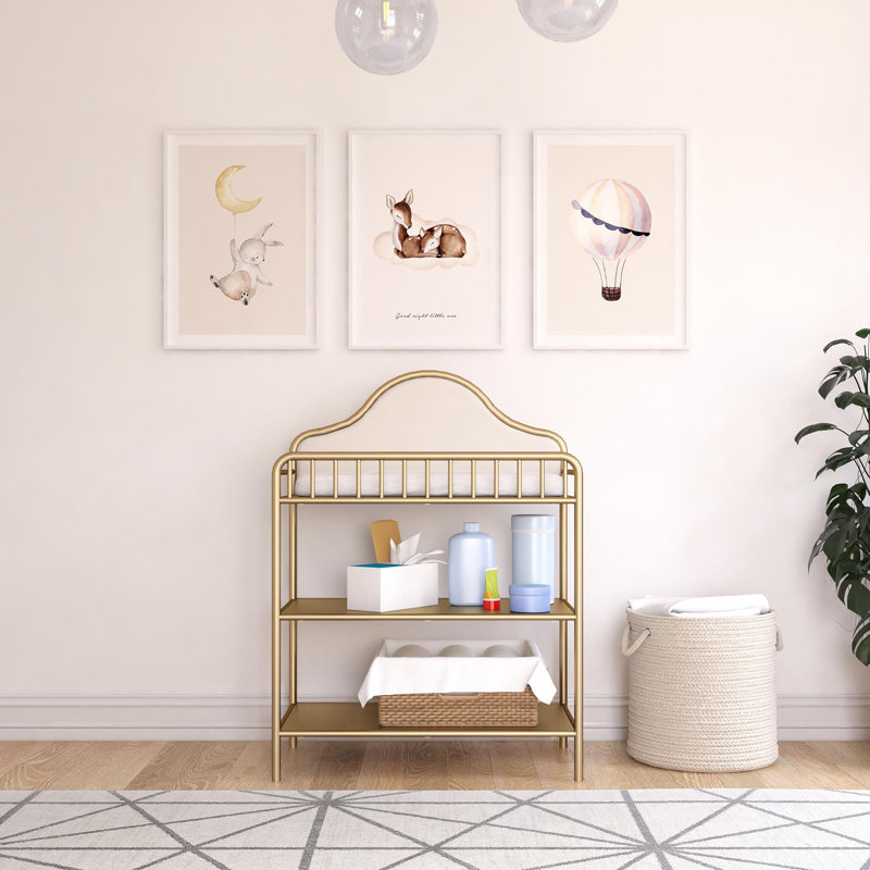 piper metal changing table